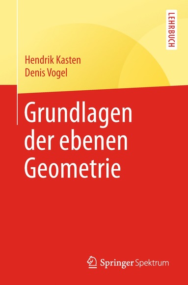 bokomslag Grundlagen der ebenen Geometrie