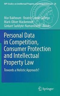 bokomslag Personal Data in Competition, Consumer Protection and Intellectual Property Law