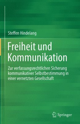 bokomslag Freiheit und Kommunikation