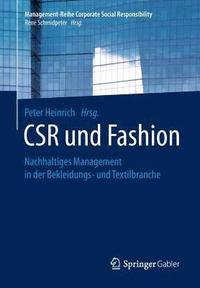 bokomslag CSR und Fashion