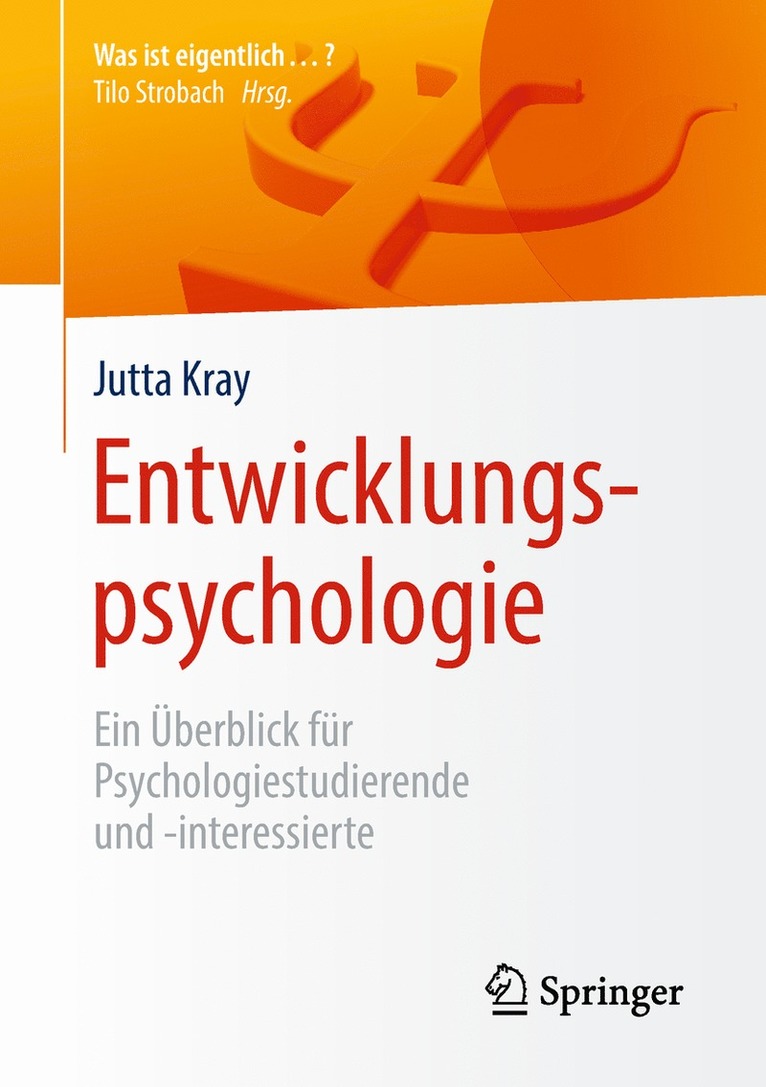 Entwicklungspsychologie 1