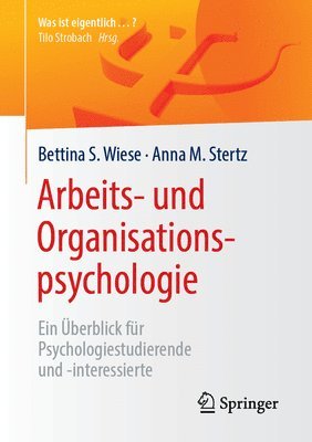 Arbeits- und Organisationspsychologie 1