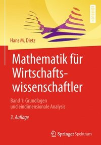 bokomslag Mathematik fr Wirtschaftswissenschaftler