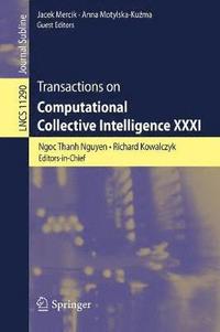 bokomslag Transactions on Computational Collective Intelligence XXXI