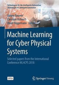 bokomslag Machine Learning for Cyber Physical Systems