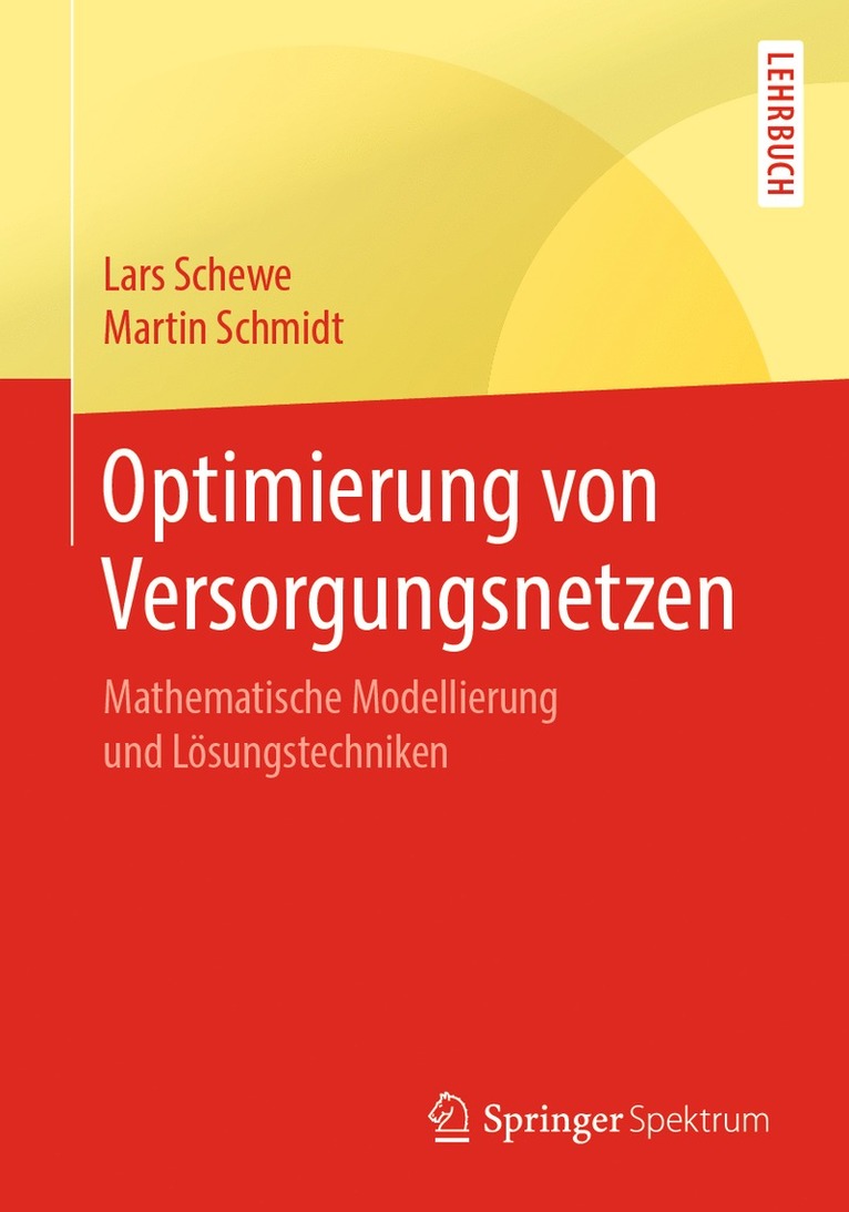 Lars Schewe, Martin Schmidt - Optimierung von Versorgungsnetzen, Häftad