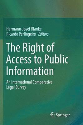 bokomslag The Right of Access to Public Information