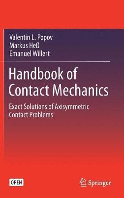 bokomslag Handbook of Contact Mechanics