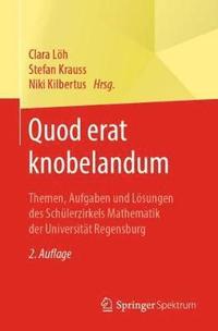 bokomslag Quod erat knobelandum