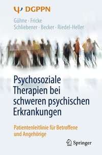 bokomslag Psychosoziale Therapien bei schweren psychischen Erkrankungen