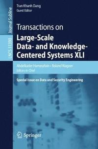 bokomslag Transactions on Large-Scale Data- and Knowledge-Centered Systems XLI