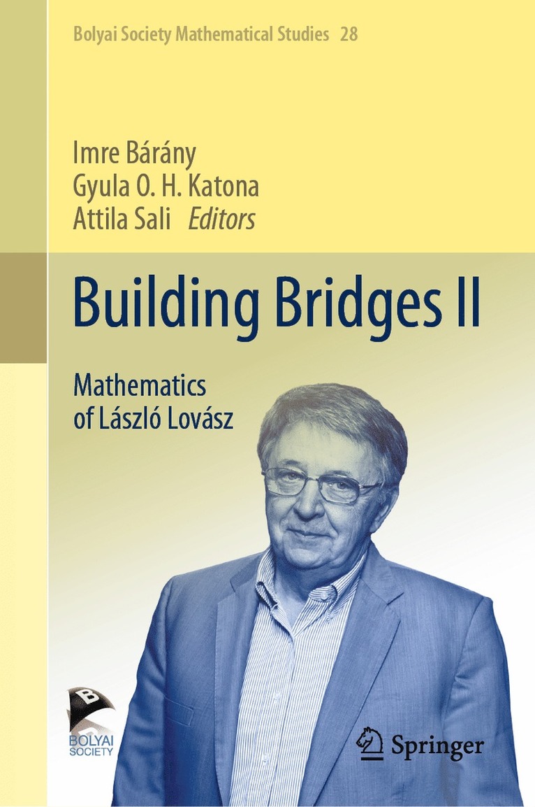 Imre Bárány, Gyula O. H. Katona, Attila Sali, Imre Barany - Building Bridges II, Inbunden
