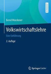 bokomslag Volkswirtschaftslehre