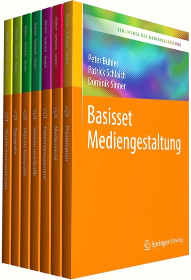 bokomslag Bibliothek der Mediengestaltung  Basisset Mediengestaltung