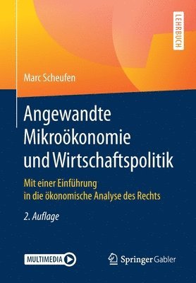 bokomslag Angewandte Mikrokonomie und Wirtschaftspolitik