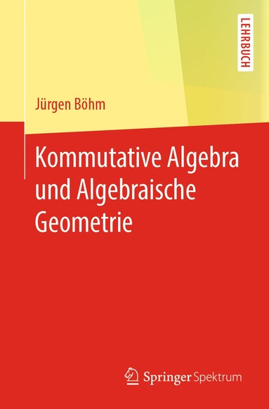 bokomslag Kommutative Algebra und Algebraische Geometrie