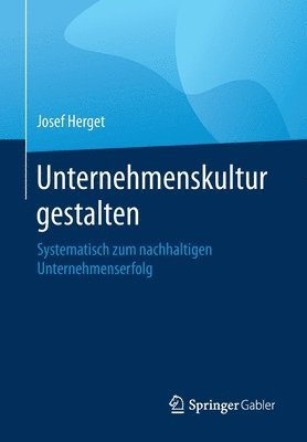 bokomslag Unternehmenskultur gestalten