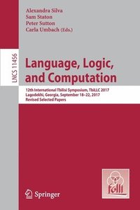 bokomslag Language, Logic, and Computation