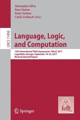 bokomslag Language, Logic, and Computation