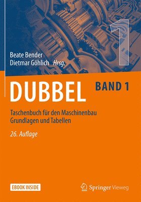 bokomslag Dubbel Taschenbuch für den Maschinenbau 1: Grundlagen und Tabellen
