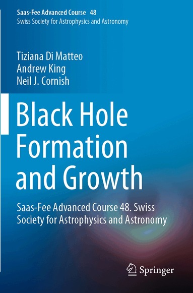 Tiziana Di Matteo, Andrew King, Neil J. Cornish, Roland Walter, Philippe Jetzer, Lucio Mayer, Nicolas Produit - Black Hole Formation and Growth, Häftad