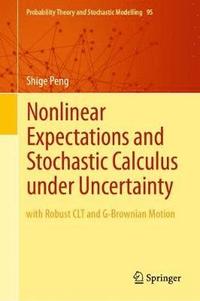 bokomslag Nonlinear Expectations and Stochastic Calculus under Uncertainty