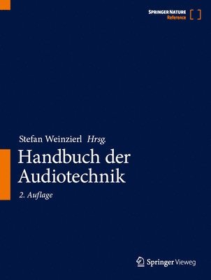 bokomslag Handbuch der Audiotechnik