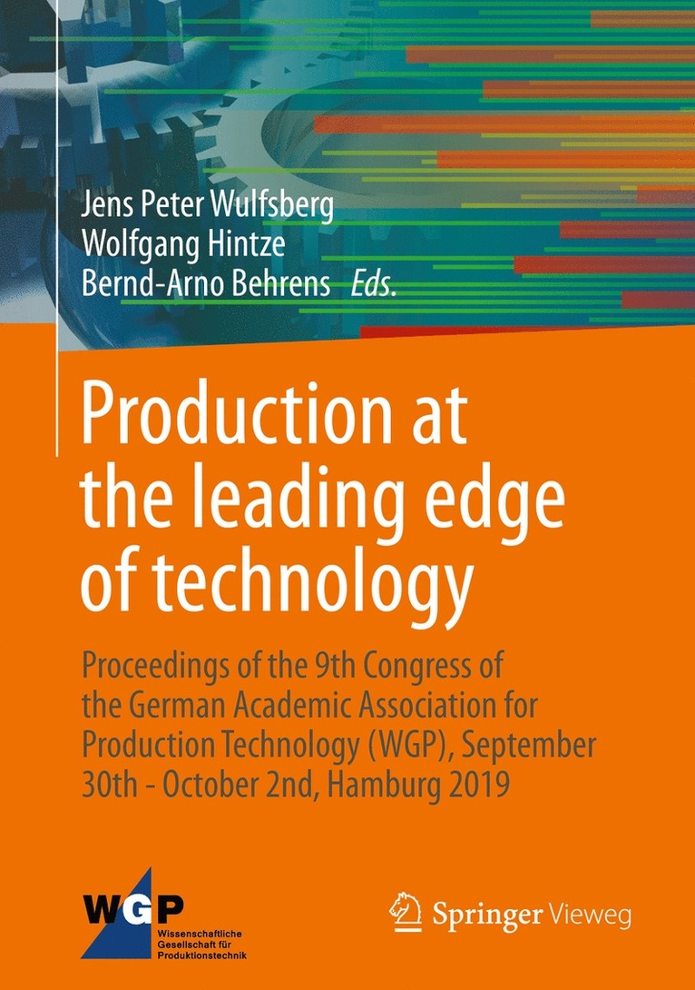 Jens Peter Wulfsberg, Wolfgang Hintze, Bernd-Arno Behrens - Production at the leading edge of technology, Häftad