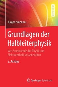 bokomslag Grundlagen der Halbleiterphysik