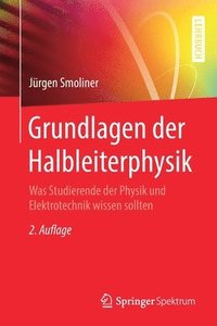 bokomslag Grundlagen der Halbleiterphysik