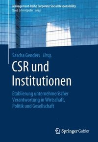 bokomslag CSR und Institutionen