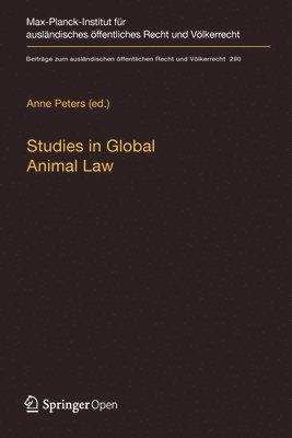 Studies in Global Animal Law 1