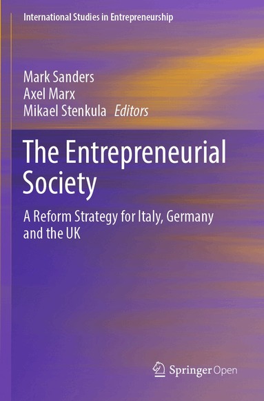 Mark Sanders, Axel Marx, Mikael Stenkula - Entrepreneurial Society, Häftad