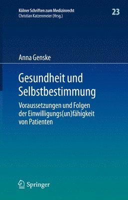 bokomslag Gesundheit und Selbstbestimmung