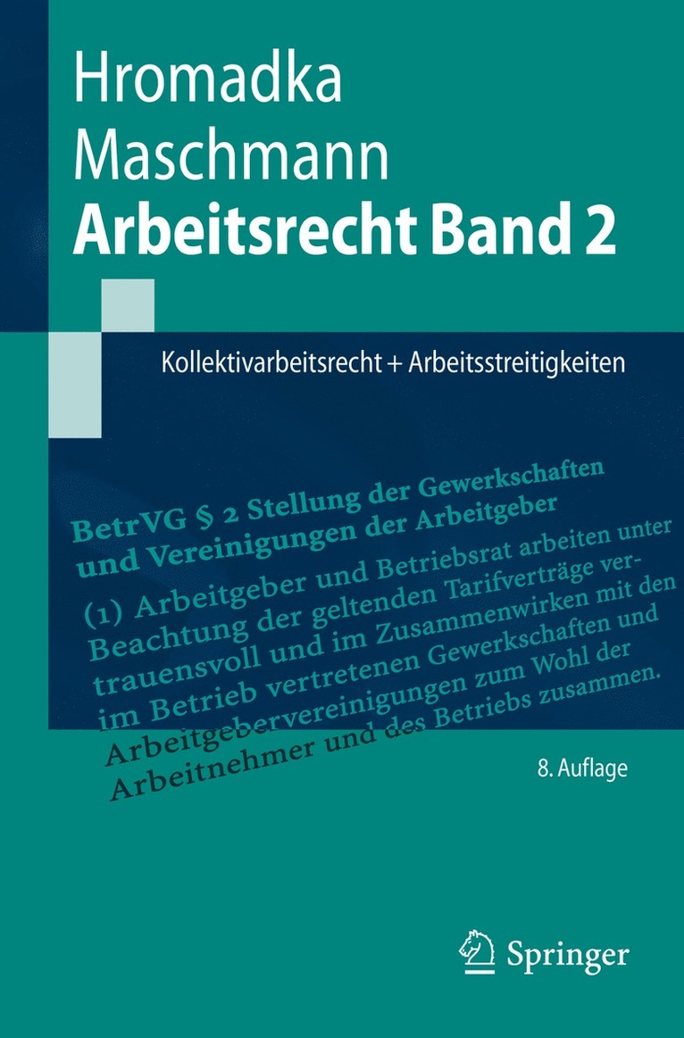 Wolfgang Hromadka, Frank Maschmann - Arbeitsrecht Band 2, Häftad