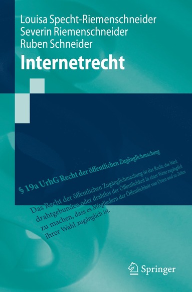 bokomslag Internetrecht