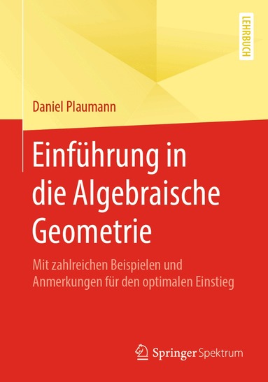 Daniel Plaumann - Einführung in die Algebraische Geometrie, Häftad