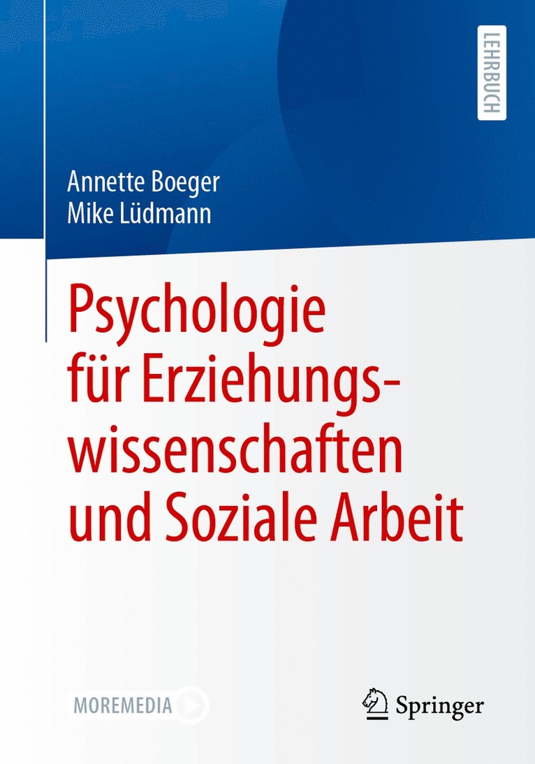 Annette Boeger, Mike Lüdmann, Mike Ludmann - Psychologie für Erziehungswissenschaften und Soziale Arbeit, Häftad