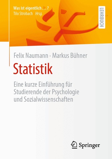 Felix Naumann, Markus Bühner - Statistik, Häftad