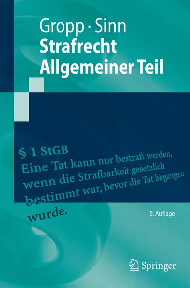 bokomslag Strafrecht  Allgemeiner Teil