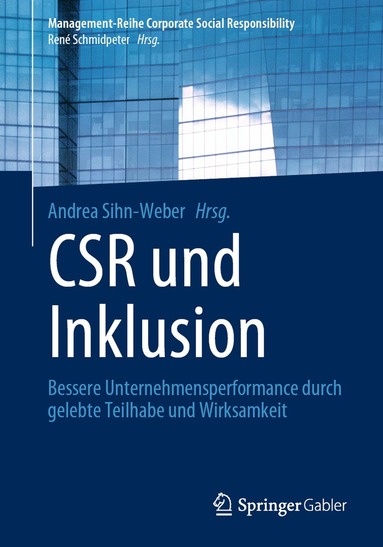 bokomslag CSR und Inklusion