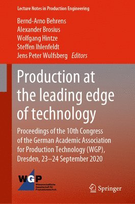 bokomslag Production at the leading edge of technology