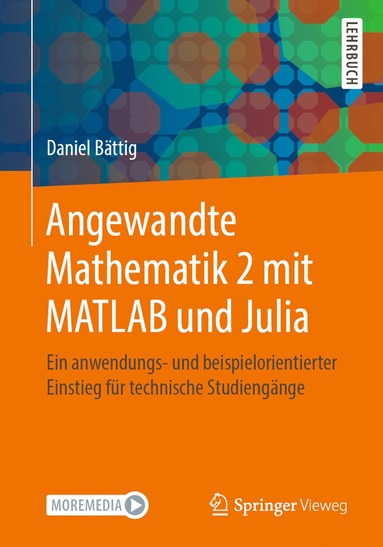 bokomslag Angewandte Mathematik 2 mit MATLAB und Julia
