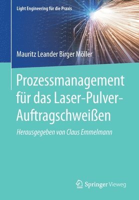 bokomslag Prozessmanagement für das Laser-Pulver-Auftragschweißen