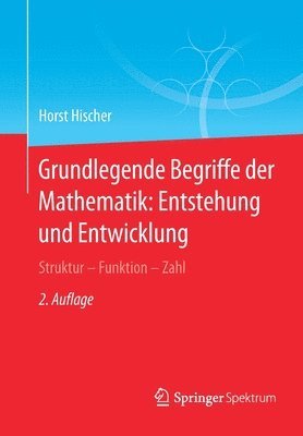 Horst Hischer - Grundlegende Begriffe der Mathematik: Entstehung und Entwicklung, Häftad