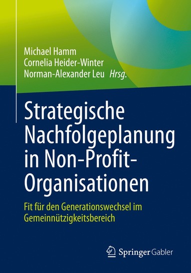 bokomslag Strategische Nachfolgeplanung in Non-Profit-Organisationen