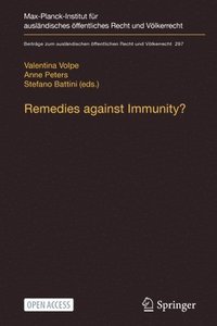 bokomslag Remedies against Immunity?