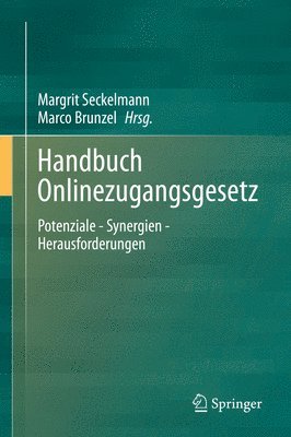 Margrit Seckelmann, Marco Brunzel - Handbuch Onlinezugangsgesetz, Inbunden