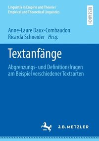bokomslag Textanfänge