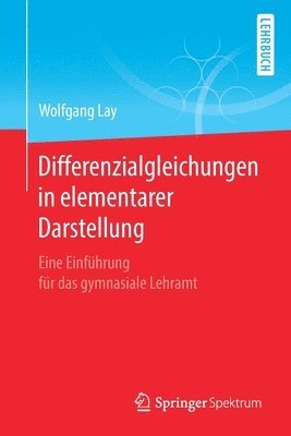 bokomslag Differenzialgleichungen in elementarer Darstellung